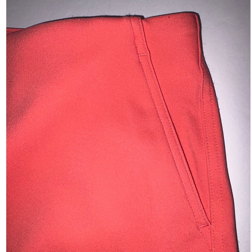 Rachel Zoe Coral Cropped Pants Tailored Stretch Women's Size 14 - Picture 5 of 10